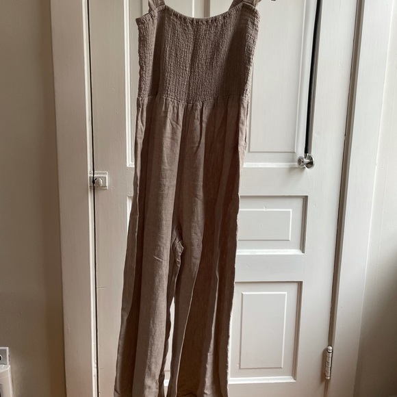 EUC SOLDOUT Madewell Lucie Linen Jumpsuit - Picture 3 of 5